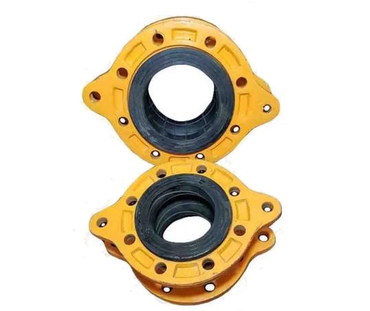 لرزه گیر لاستیکی مارک زرد 1/2-1 اینچ مهاردار فلنج PN16